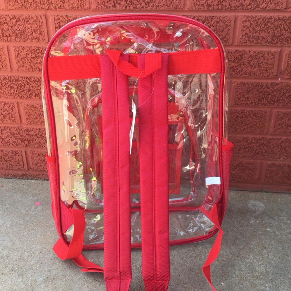 Large Clear Backpack - Picture 3 of 3
